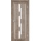 Эш-вайт / Стекло сатин белый Дверное полотно VND-05
