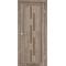 Эш-вайт / Стекло сатин бронза Дверное полотно VND-05