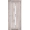 Дуб нордик / Стекло сатин белый Дверное полотно VND-05