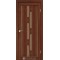 Орех / Стекло сатин бронза Дверное полотно VND-05
