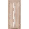 Дуб тобакко / Стекло сатин белый Дверное полотно VND-05