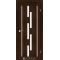 Венге / Стекло сатин белый Дверное полотно VND-05