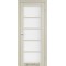 Дуб беленый / Стекло сатин белый Дверное полотно VC-02