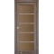 Дуб грей / Стекло сатин бронза Дверное полотно VC-02