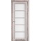 Дуб нордик / Стекло сатин белый Дверное полотно VC-02