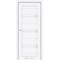 Белый матовый / Стекло сатин белый Двери Malta