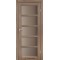 Серое дерево / Стекло сатин бронза Двери Veneto
