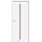 Белый матовый / Стекло сатин бронза Двери Verona